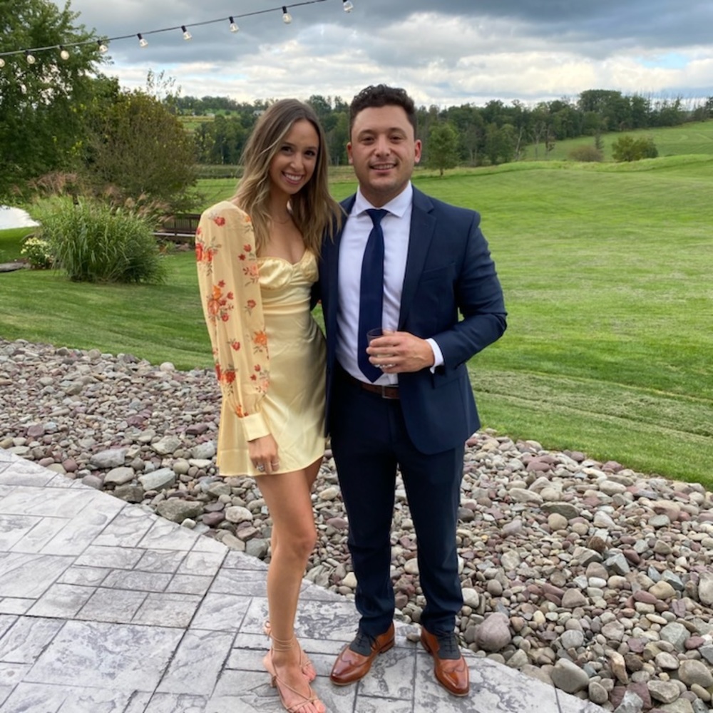 Danielle Bernstein dress.